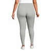 Lands' End Women's High Rise Serious Sweats Fleece Lined Pocket Leggings - 2 of 4