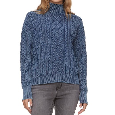 Women's Mayfield Overdyed Cable Knit Sweater - Flags & Anthem