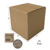 UOFFICE (50) 7" x 7" x 7" Shipping Boxes at Wholesale Prices - 2 of 4