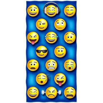 Dawhud Direct 30" x 60" Emoji Beach Towel