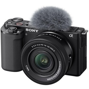 Sony Alpha ZV-E10 Mirrorless Vlog Camera with 16-50mm f/3.5-5.6 II