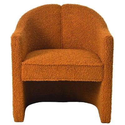 Christopher Knight Home Lotus Boucle Barrel Club Chair