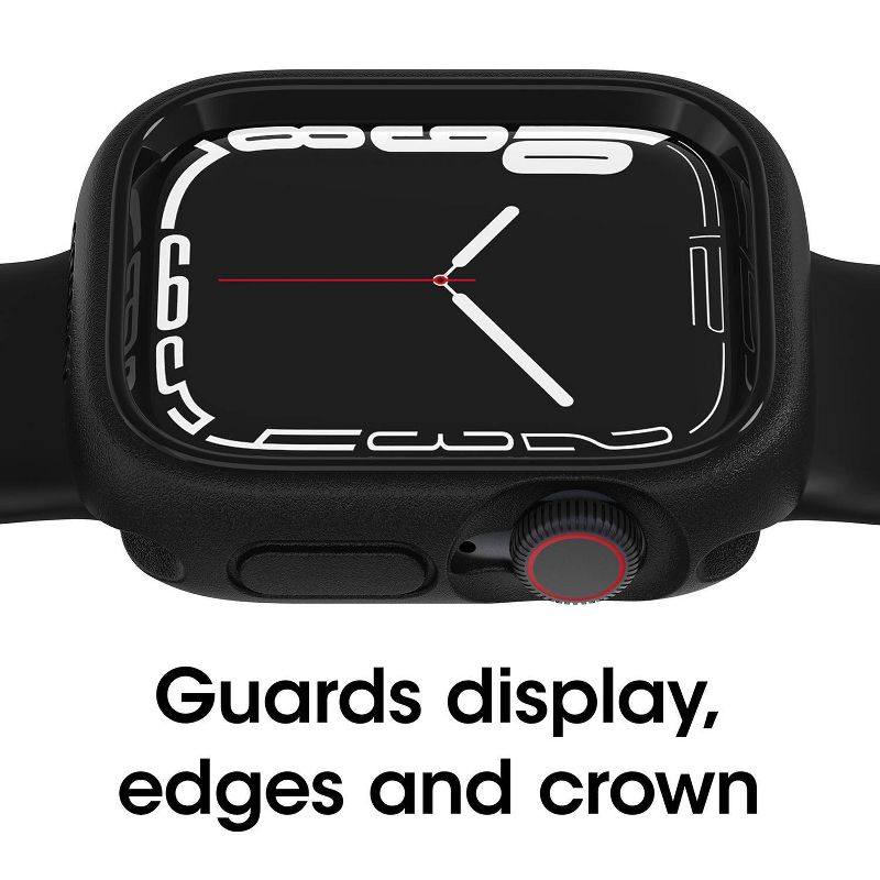 OtterBox Apple Watch Series 9/8/7 41mm Exo Edge Bumper Case - Black, 5 of 6