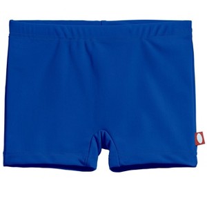 City Threads USA-Made Recycled Nylon UPF 50+ Girls Swim Boy Shorts - 1 of 4