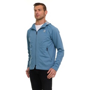 Canada Weather Gear Men’s Performance Tech Jacket – Active Stretch, Wind Resistant, Adjustable Waist, Lightweight - 1 of 4