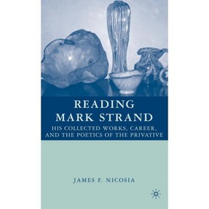 Reading Mark Strand - Annotated by  J Nicosia (Hardcover) - 1 of 1