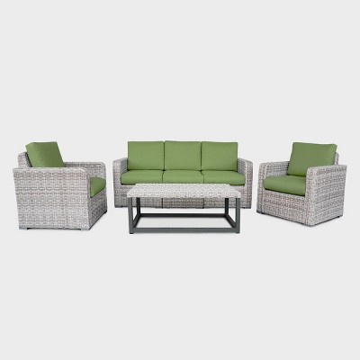 target grey wicker patio furniture