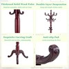 Grungis Resin Stainless Steel Freestanding Coat Racks with Key Tray,Hall Tree with 9 Hooks,Entryway Furniture for Hanging Clothes - 4 of 4