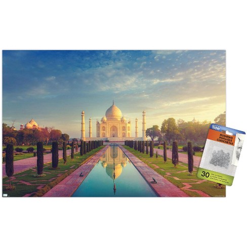 Trends International Wonders of the World - Taj Mahal Unframed Wall Poster Prints - image 1 of 4