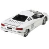 1991 Cizeta V16T Pearlescent White Metallic 1/64 Diecast Model Car by Paragon Models - 4 of 4