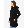 Woman Within Hoodie Shaker Cardigan - 4 of 4