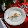 National Tree Company 6-Piece Christmas Place Setting Message Décor - 3 of 4