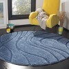 Florida Shag SG471 Power Loomed Indoor Rugs - Safavieh - 2 of 3