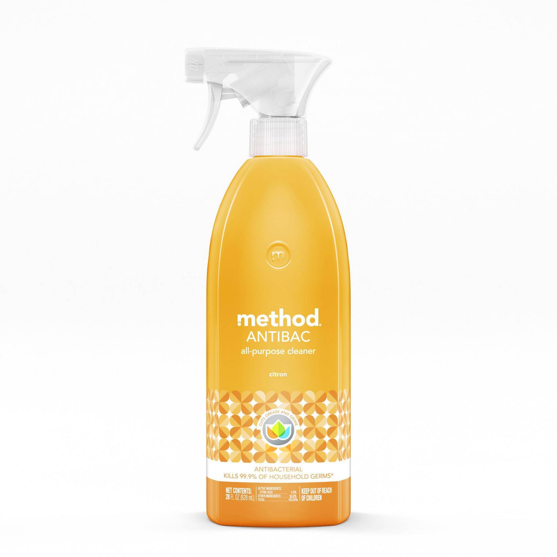 Method Citron Antibacterial All Purpose Cleaner Spray - 28 fl oz