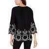 Alfani Womens Pineapple Knit Sweater - 2 of 3
