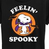 Women's Peanuts Feelin Spooky Short Sleeve Graphic T-Shirt - Black - Large - 2 of 4