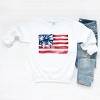 Simply Sage Market USA Flag Coquette Sweatshirt - 3 of 4