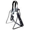 Loungefly NFL Las Vegas Raiders Clear Convertible Backpack & Tote Bag with a matching Keychain - 2 of 4