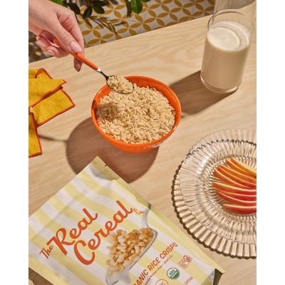 The Real Cereal Company Organic Rice Crisps Breakfast Cereal - 8.4oz