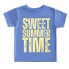 The Juniper Shop Sweet Summer Time Block Distressed Toddler Short Sleeve Tee - 3 of 4