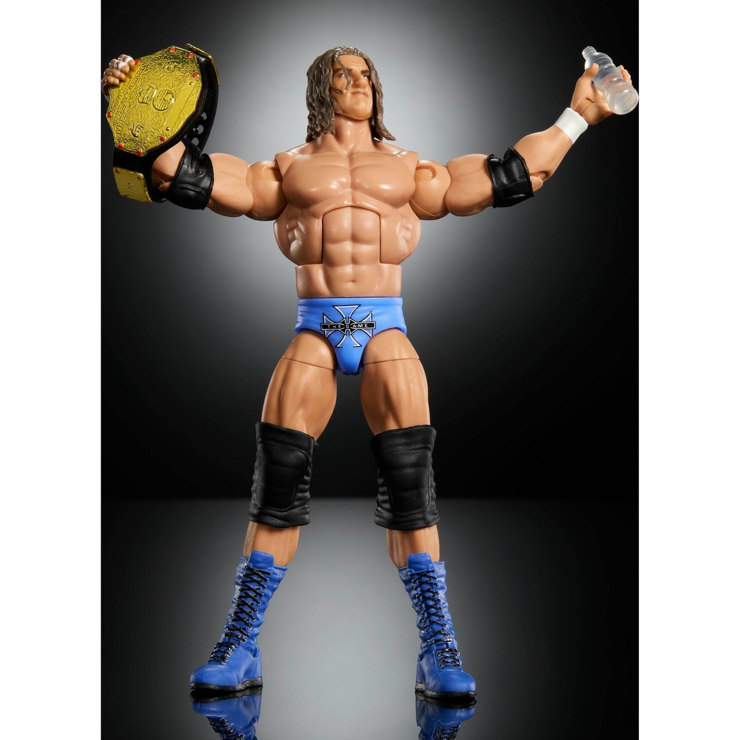 Детские фигурки WWE Elite Legends Triple H Action Figure & Accessories, Series 31 6" Set — фото 3