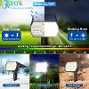 Maison Products Outdoor Solar Pathway Lights 4 Pack - 56 LED Waterproof Landscape Spotlights with 3 Modes & Dual Mounting for Garden & Patio - 4 of 4