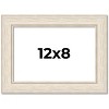 PosterPalooza | Photo Size Weathered White Picture Frame - UV Acrylic, Foam Board Backing, Hanging Hardware - 2 of 4