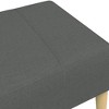 CLIHOME Modern 30.3 inch Velvet Ottoman Bench with Storage,Multi-Functional Seat Stool for End of Bed and Living Room - 4 of 4