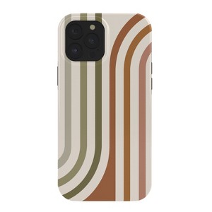 Colour Poems Bold Curvature Stripes I Tough iPhone Case - Society6 - 1 of 1
