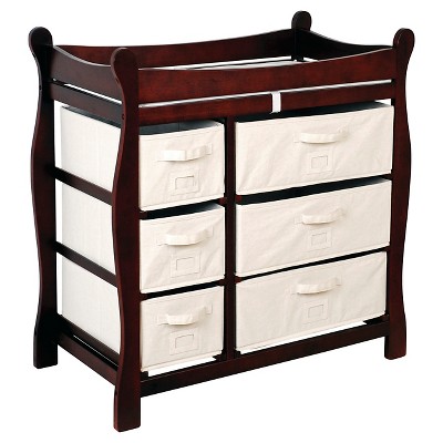 target baby dresser changing table