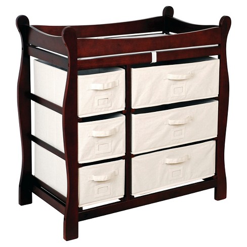 Badger Basket Baby Changing Table Cherry Target