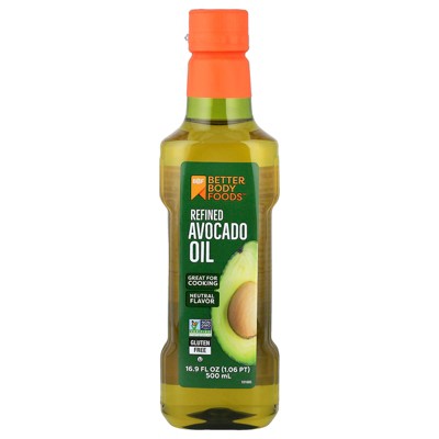 BetterBody Foods Refined Avocado Oil, 16.9 fl oz (500 ml)