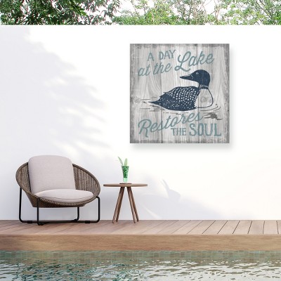 "Up North VI" Outdoor Canvas