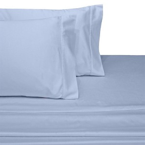 Egyptian Linens Split Top King Sheets 300 Thread Count 100% Cotton (Half Split Fitted) - 1 of 4