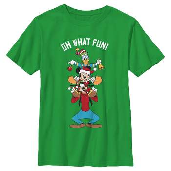 Boy's Mickey & Friends Oh What Fun T-Shirt