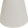 Vynxaria Lampshades: White Extra Deep Slant Empire Shade, 10" x 18" x 15" with Washer Fitter - 2 of 4