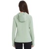 Women's Pullover Hoodie with Thumb Holes Long Sleeve Solid Zipper Tops for Women With Pocket - 4 of 4