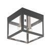 Livex Lighting Nyack 2 - Light Flush Mount in  Scandinavian Gray - 4 of 4