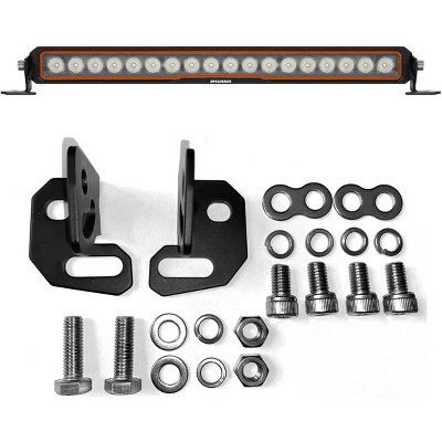 SYLVANIA Rugged 20 Inch Flood LED Light Bar|Lifetime Limited Warranty|Flood Light 7200 Raw Lumens, Off Road Driving Work Light, Truck, Boat, Tractor, ATV, UTV, SUV, 4x4 (1 PC)