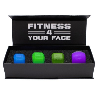Jawzrsize Pop 'N Go Bundles with 4 Different Sizes and Levels of Bite Resistance | Perfect for your Face and Jaw