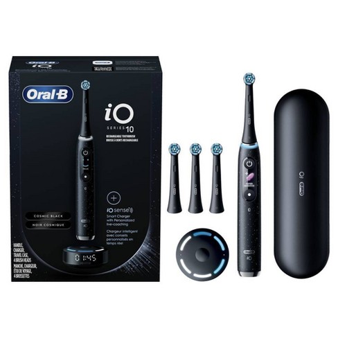 iO Series 10 Rechargeable Electric Toothbrush, Cosmic Black
