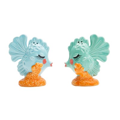 Beachcombers Fish Salt & Pepper Shakers Set of 2