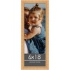 PosterPalooza | 6x18 Modern Bamboo Picture Frame, UV Acrylic, 5 Finishes - 2 of 4