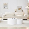 TiramisuBest Mid-Century Modern Upholstered Sofa Couch – 2-Seater Loveseat for Living Room, Bedroom, Apartment & Home Office,Beige - 2 of 4