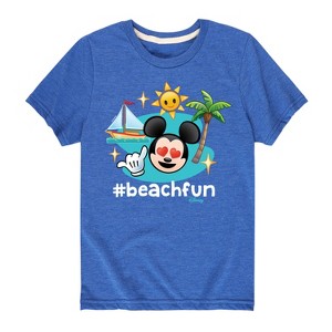 Boys' - Disney - Beach Fun Short Sleeve Graphic T-Shirt - 1 of 4