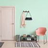 REGALWOVEN Wall-mounted Metal Wood Hat Coat Rack with 3 Hooks 11.8x2 In 1 Pc - 4 of 4