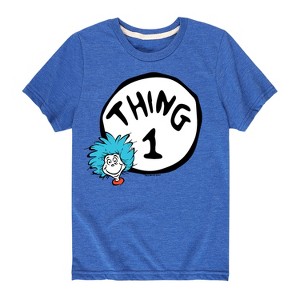 Boys' - Dr. Seuss - Thing One Short Sleeve Graphic T-Shirt - 1 of 4