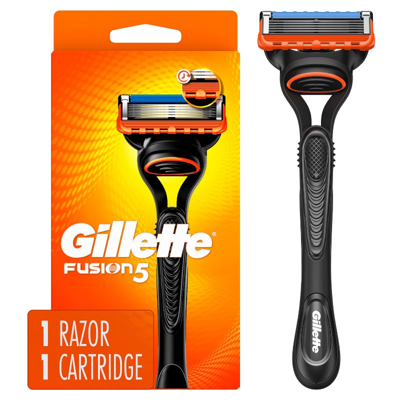 Gillette Fusion5 Razor for Men - Handle + 1 Razor Blade Refill, 1 of 10