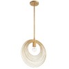 Crystorama Lighting Doral 1 - Light Pendant in  Renaissance Gold - 2 of 4