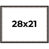 PosterPalooza | Simple Silver Picture Frame - UV Acrylic, Backing Board, Hanging Hardware Included - 2 of 4